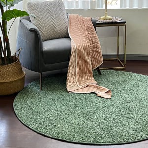 꼬모러그 컴프리 원형 거실카페트 2size 7컬러