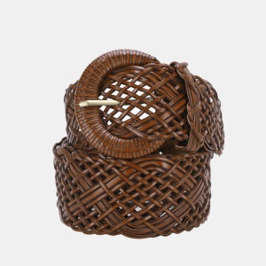 여성벨트 가죽 버클 허리띠 캐주얼벨트 메쉬 꼬임 두꺼운 스트랩 LDU179