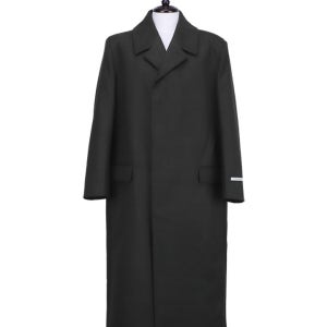 남성 코트 카라 울 혼방 자켓 롱코트 BYM006