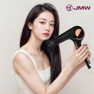 JMW BLDC 터보 항공모터 드라이기 에어루나 MC5A02B 블랙