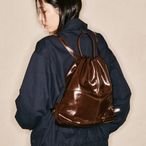 AR_Leather 2-way backpack_2color