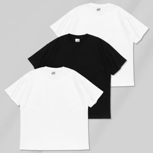 [3PACK] 32수 2합 코튼 무지 반팔티 (2COLOR)