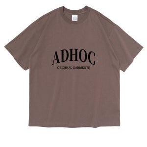 유니 ORIGINAL GARMENTS 로고 반팔티셔츠 (BROWN) (HBRSTA5)