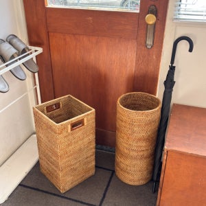 안티코 핸드메이드 라탄 우산꽂이