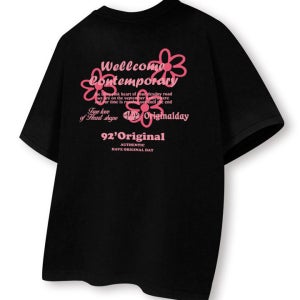 러브인플라워 반팔 티셔츠 남녀공용 빅사이즈 ORA_0289