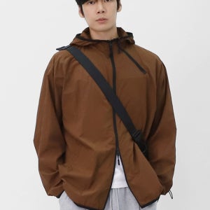 남성 윈드브레이커 후드 바람막이 집업아우터 가벼운 런닝자켓 BBAU001