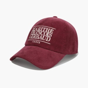 마리떼 CORDUROY 클래식 로고 볼캡 MFG45FHG211 BGD BRW CRC