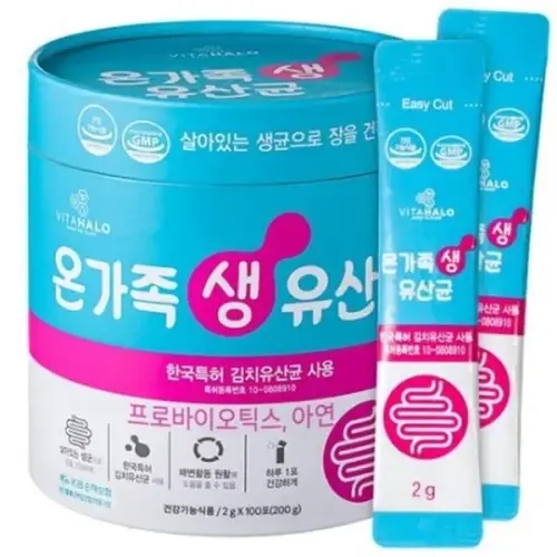 <b>비타할로</b> 온가족 생 유산균 200g 1개