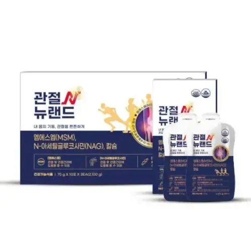 <b>뉴랜드올네이처</b> 알로에 관절N <b>뉴랜드</b> (MSM) 관절 연골 관리