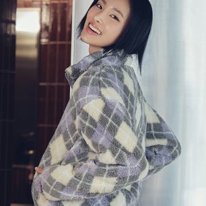 [탑텐] 여성) 플러피플리스 하이넥 집업_MSE4TC2912 MSE4TC2912