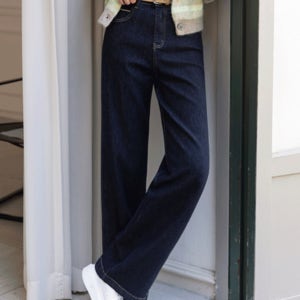 필리스 생지 세미와이드 데님 팬츠_53DP811