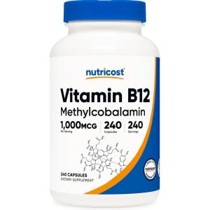 일본영양제 Nutricost 뉴트리코스트. 비타민 <b>B121000mcg</b>.
