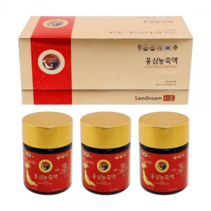 <b>삼드림</b> 홍삼농축액 100g 3개 설 추석 명절 선물세트