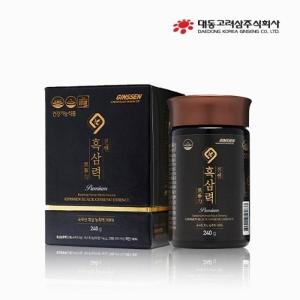 <b>대동고려삼</b> MS 진쎈 흑삼력240g 국내산 6년근 흑삼 <b>기억력</b> 면역증진