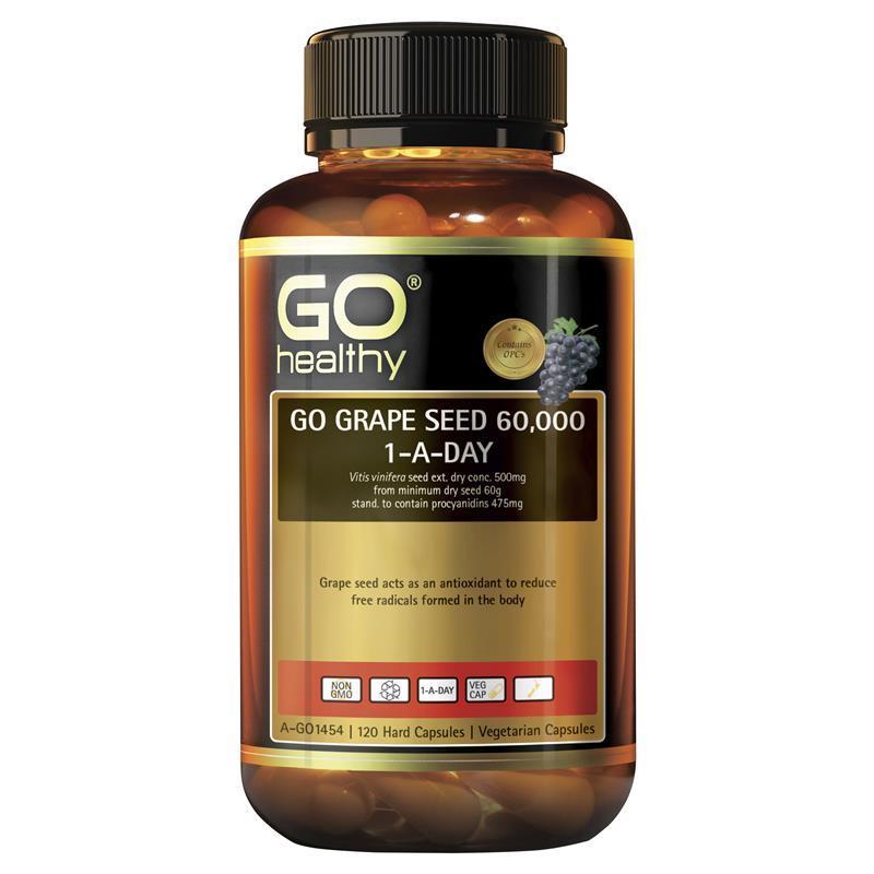 고헬씨 GO Healthy Grape Seed 포도씨 60000 원어데이 120베지캡슐