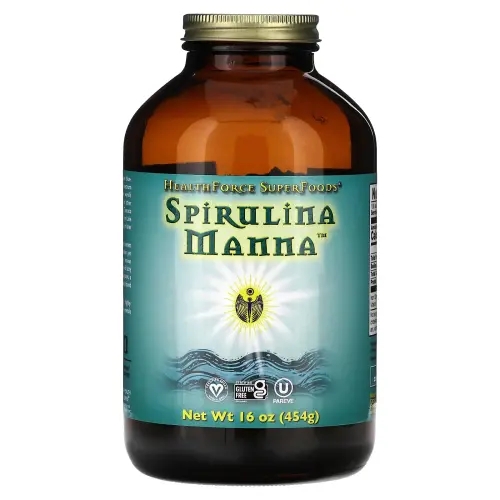 HealthForce Superfoods <b>스피루리나 만나</b>, 16온스 (454g)