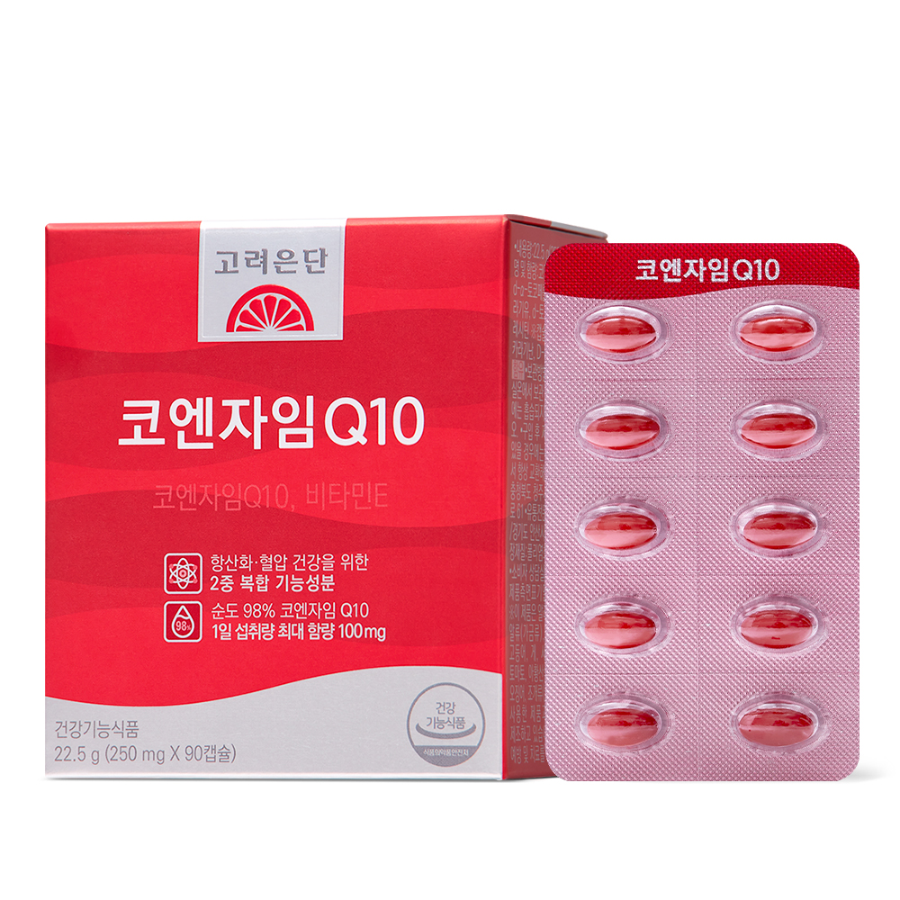 <b>고려은단</b> 코엔자임Q10 250mg x 90캡슐, 2개