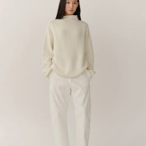 킨더살몬 Lily Brushed Pants Snow