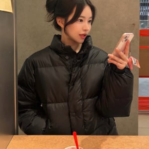 [어반디타입] 90s 클래시코 다운 자켓_블랙 UBEWHD001BK