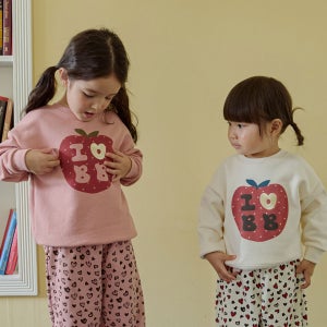 BEBOLIEN 25가을 [베보리앙] 아이러브 비비 맨투맨(MTM25124)