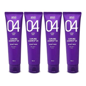 아모스프로페셔널 아모스 컬링 에센스 2X 시트러스 플로랄향 150ml 헤어 에센스 4개 So