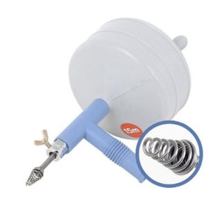 뚫어뻥 15M 뚫기 막혔을때 막힘 뚫는기계 하수구 변기 스프링청소기 배수관