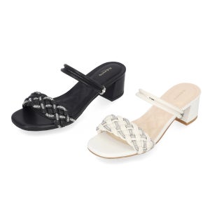 엘칸토 여성 양가죽 투웨이 샌들 슬리퍼 4.5cm LCWW40U326