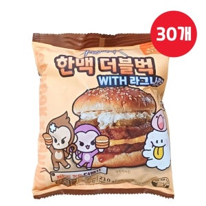 한맥 더블벅 210g x 30개 햄버거