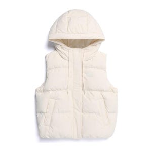 내셔널지오그래픽 N254WDV940 크라사 후디 덕다운 베스트 IVORY