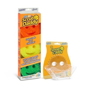 스크럽대디 스크럽대디 3개입+스펀지캐디 1개입