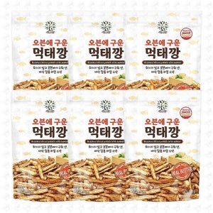 [오티마트] 오븐에 구운 먹태깡 200g 6개