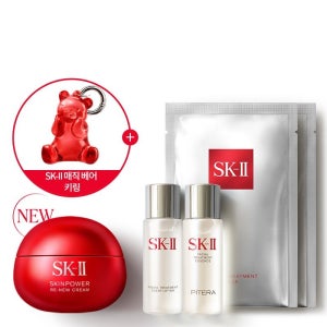 [롯데백화점] 에스케이투 [12단독] NEW 스킨파워 리뉴 크림 50g 세트 LE1215378763