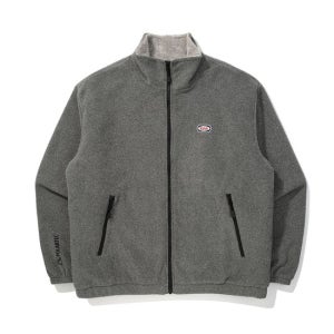 [KODAK]POLARTEC 플리스 스탠넥 자켓 MELANGE GREY LIGHTGREY K5323RFJM1MGR