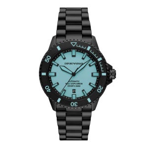 [엠포리오 아르마니] AR60084 (Sea Explorer) 씨 익스프로어 다이버 남성 메탈시계