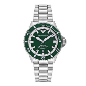 [엠포리오 아르마니] AR60080 (Sea Explorer) 씨 익스프로어 다이버 남성 메탈시계