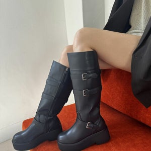 어썸듀 Carino Long Boots_Ads517_6.5cm