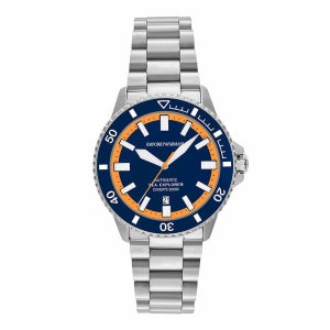 [엠포리오 아르마니] AR60090 (Sea Explorer) 씨 익스프로어 다이버 남성 메탈시계
