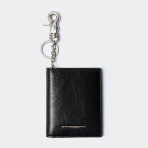 [커스텀멜로우][CUSTOMELLOW]Black Folded Wallet(CAAAX25611BKX)