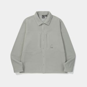 [시에라디자인] 오베리(AUBERRY) 폴라텍 마이크로 플리스 셔츠 GREY