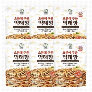 오븐에 구운 먹태깡 200g 6개