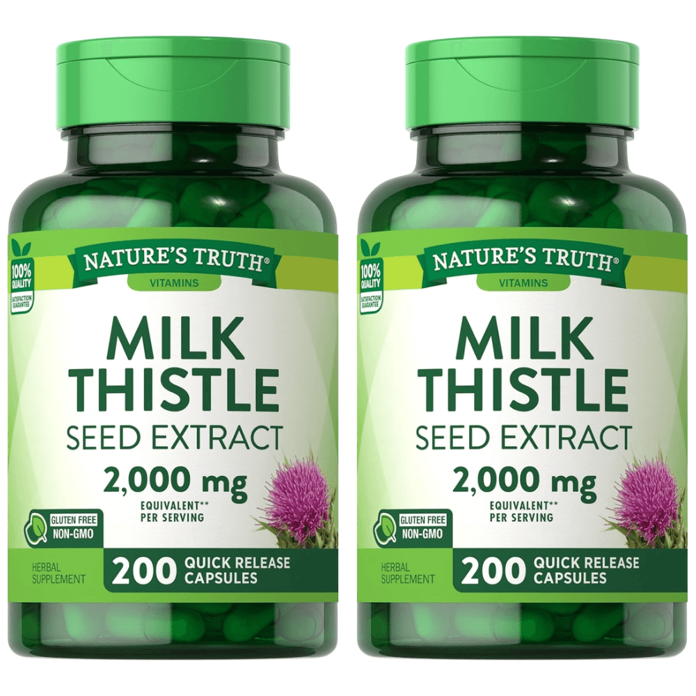 <b>네이처스트루</b> 밀크씨슬 2000MG 200캡슐 2개