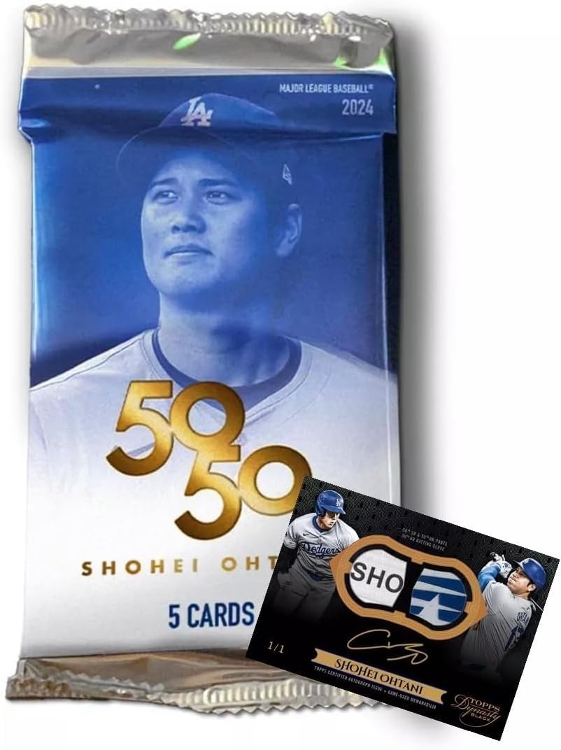 2024 TOPPS 50/50 오타니 쇼헤이 카드팩
