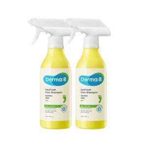 더마비 데오프레쉬 풋 샴푸  쿨라임 향 400ml x2개 상쾌함