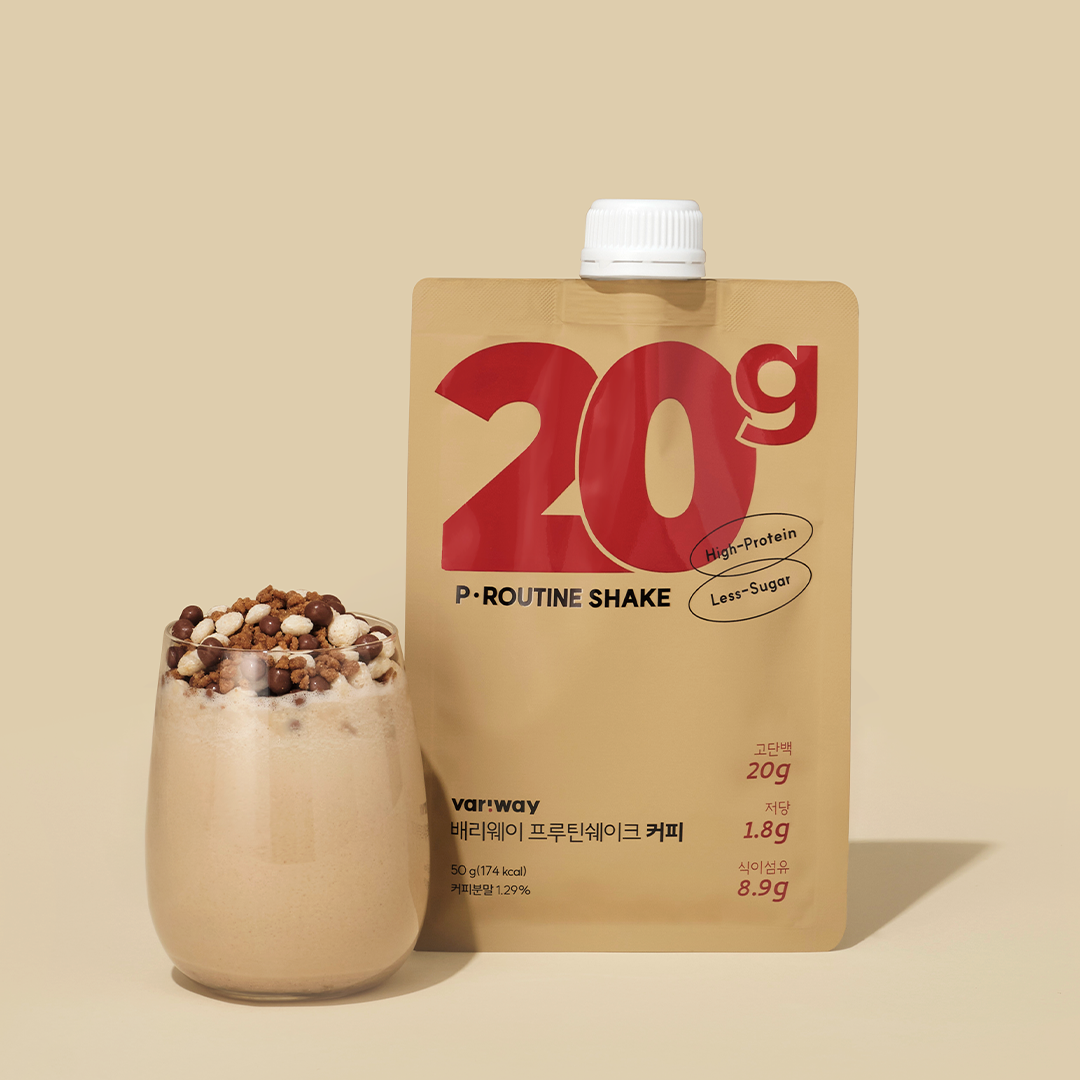 배리웨이 프루틴 쉐이크 커피 50g , 7포, 1개