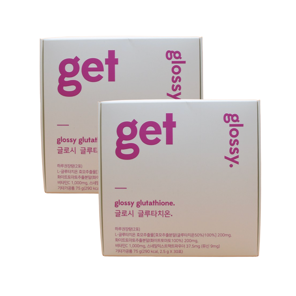 바이너랩 <b>겟글로시</b> 글루타치온 75g 2개