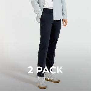 2PACK 매직밴딩 맨즈 하드플러피 슬랙스