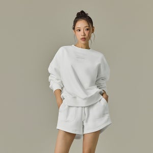 소프트리 기모 루즈핏 맨투맨