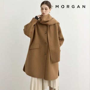 모르간 핸드메이드 머플러 하프 코트 [런칭 가격 129,900원] TV상품