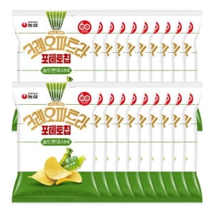 크레오파트라 포테토칩 솔트앤와사비 50g 20개