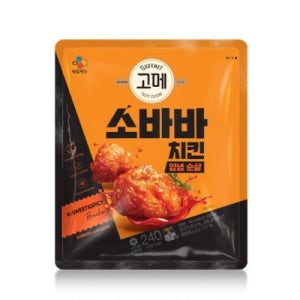 [Express] 씨제이 고메소바바치킨 양념순살 240G